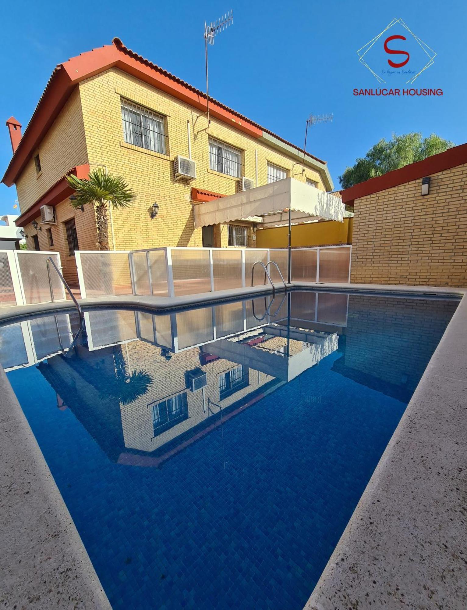 Casa Hermosilla Con Piscina By Sanlucar Housing 桑卢卡尔-德巴拉梅达 外观 照片
