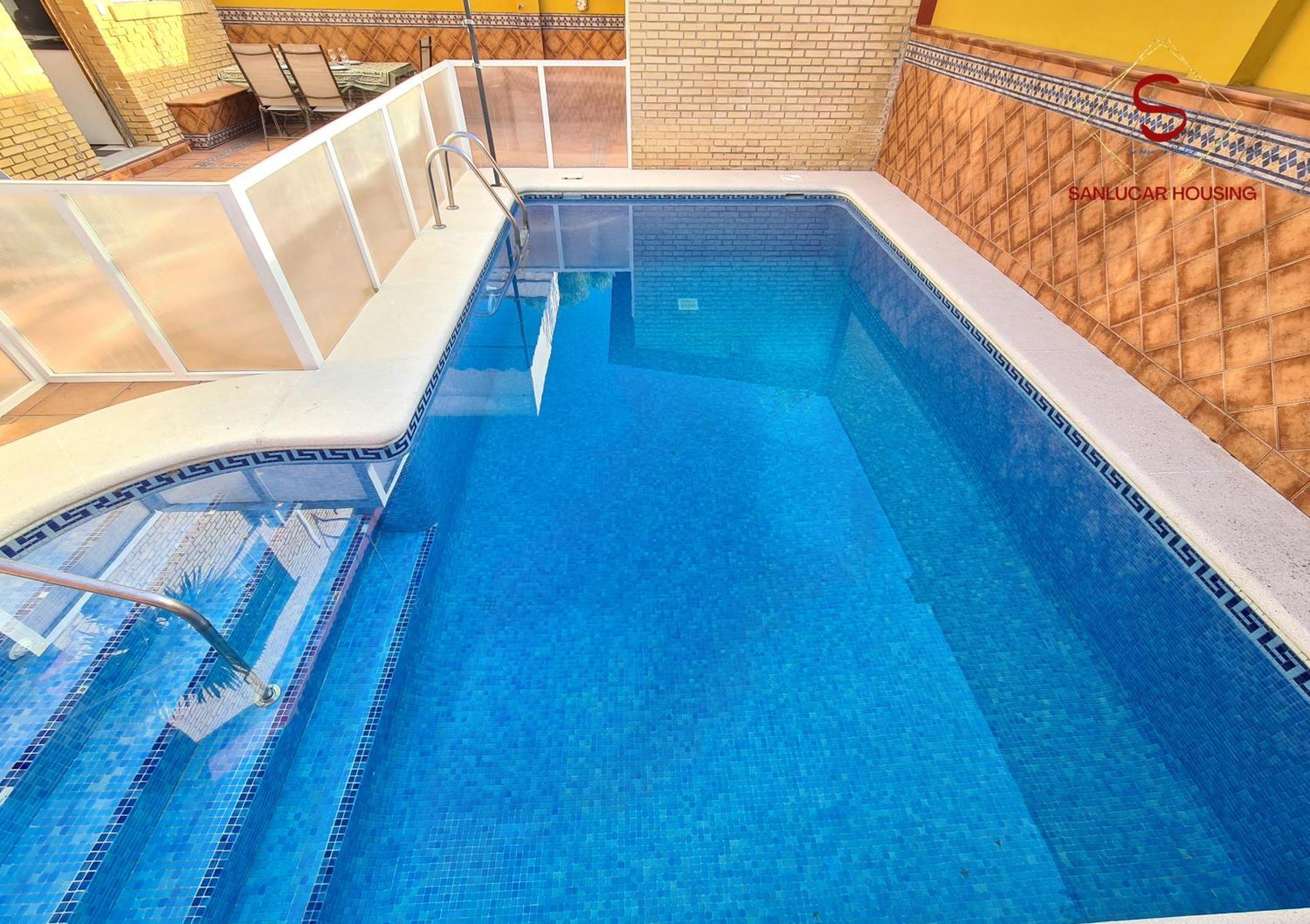 Casa Hermosilla Con Piscina By Sanlucar Housing 桑卢卡尔-德巴拉梅达 外观 照片